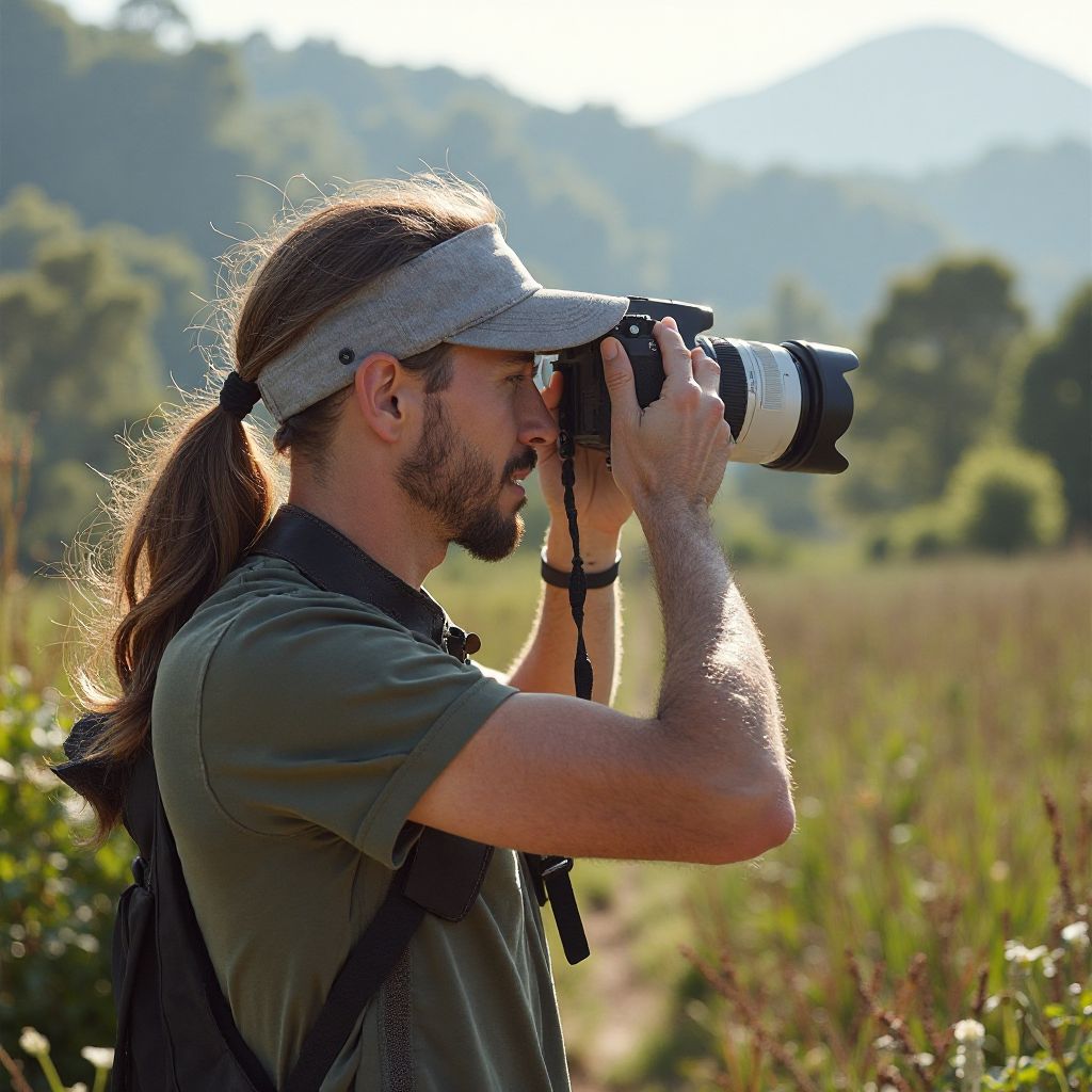 Travel photography workshop in action